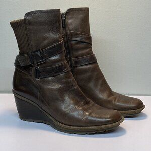 Aquatalia Brown Ankle Boots